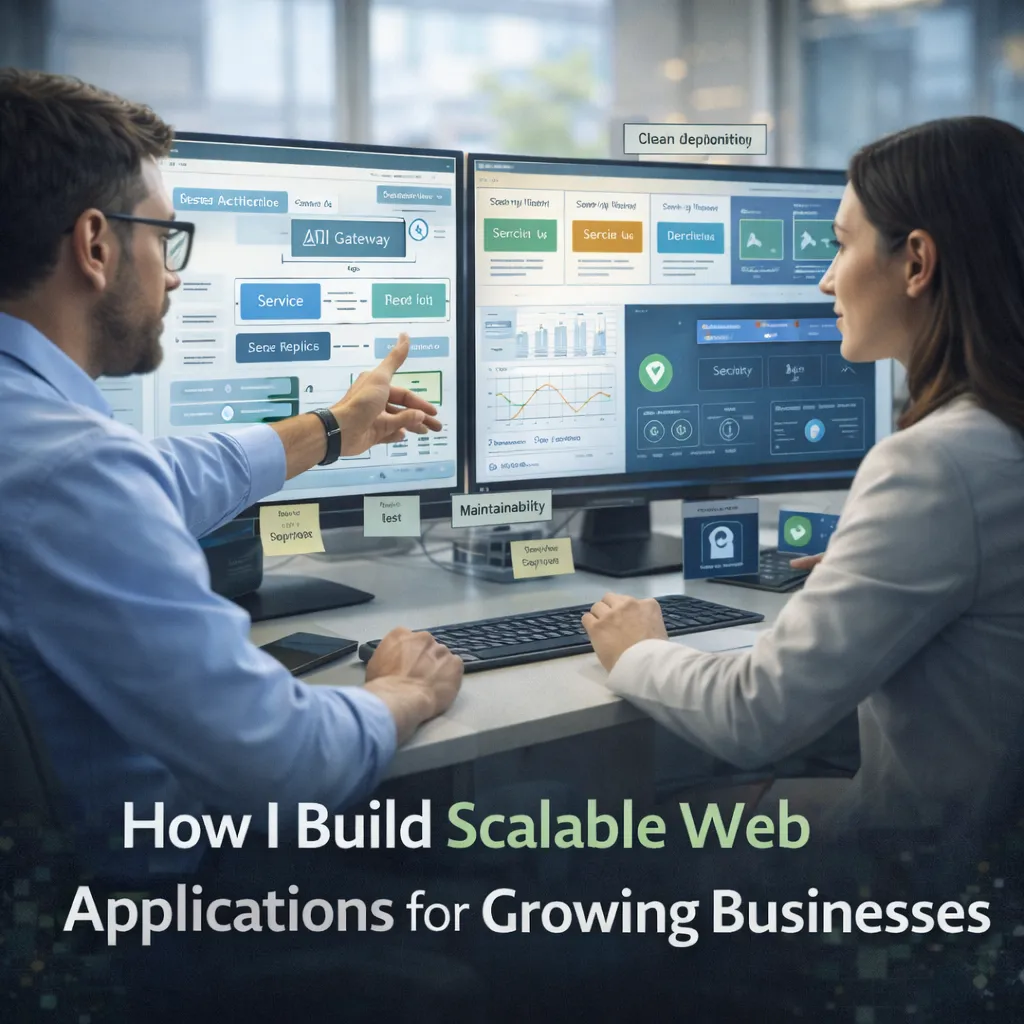 How I Build Scalable Web Applications for Growing Businesses