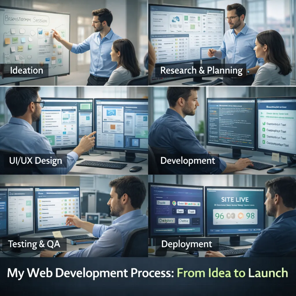 My Web Development Process: From Idea to Launch