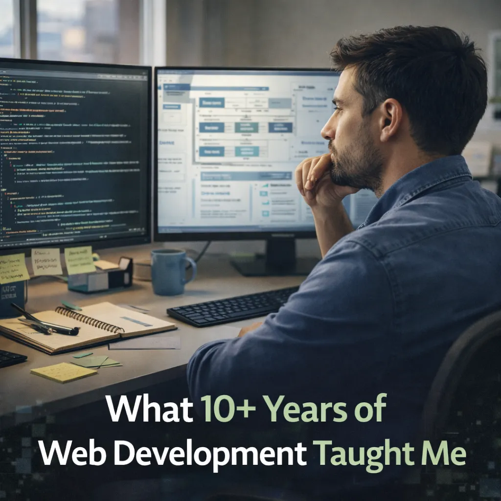 What 10+ Years of Web Development Taught Me